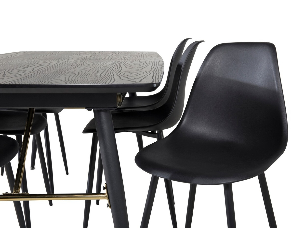 Conjunto de mesas y sillas para comedor Dallas 1442
