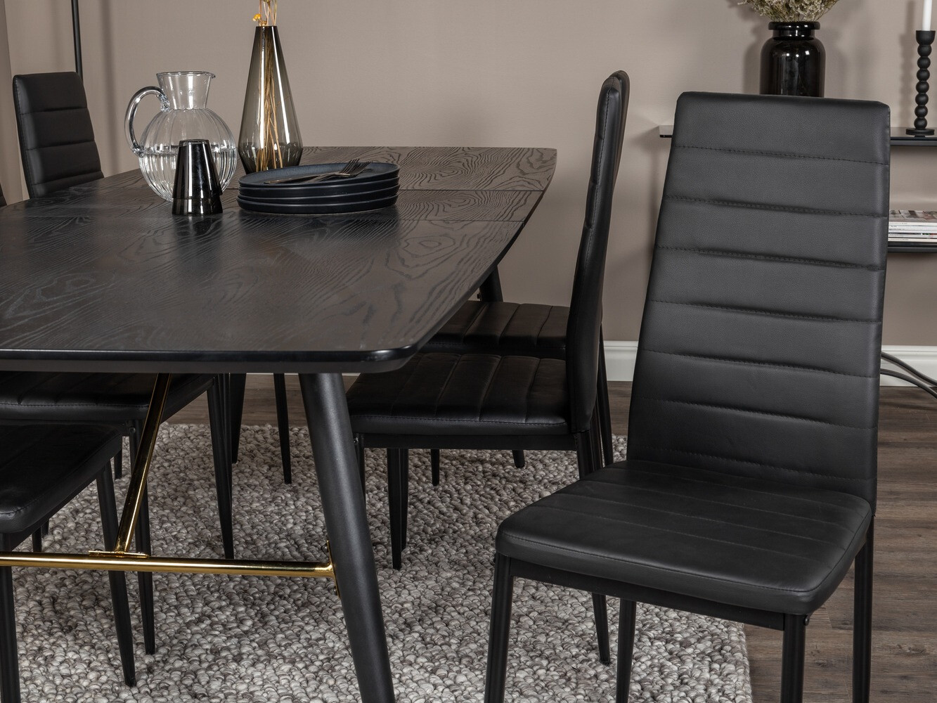 Conjunto de mesas y sillas para comedor Dallas 1455