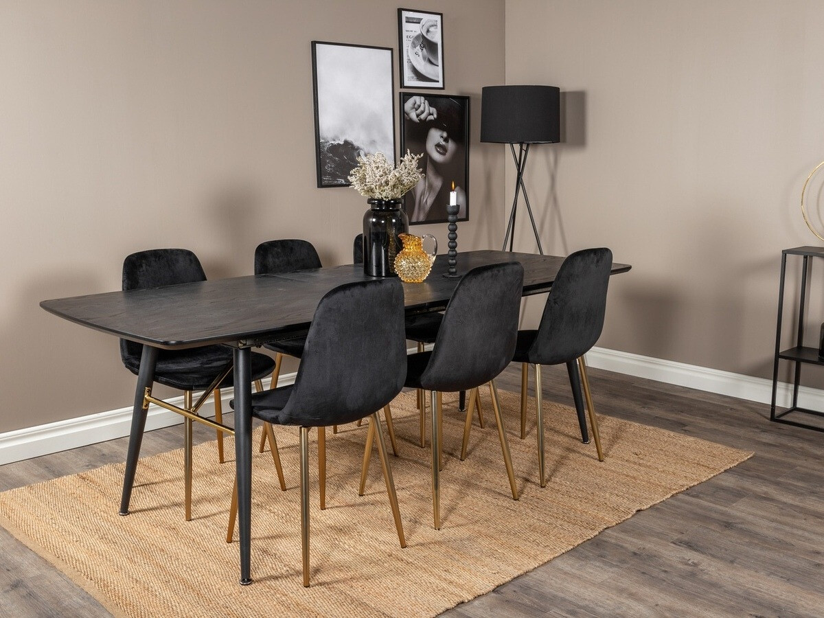 Conjunto de mesas y sillas para comedor Dallas 1456