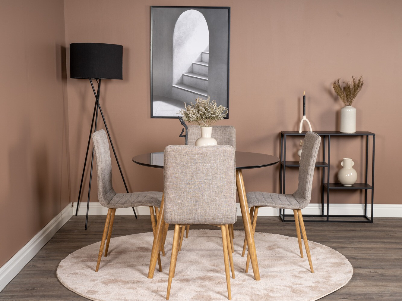 Conjunto de comedor Dallas 1748