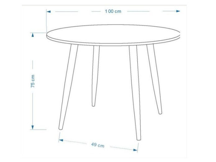 Conjunto de comedor Dallas 1748