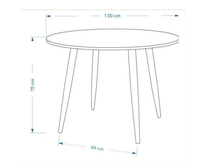 Conjunto de comedor Dallas 1783