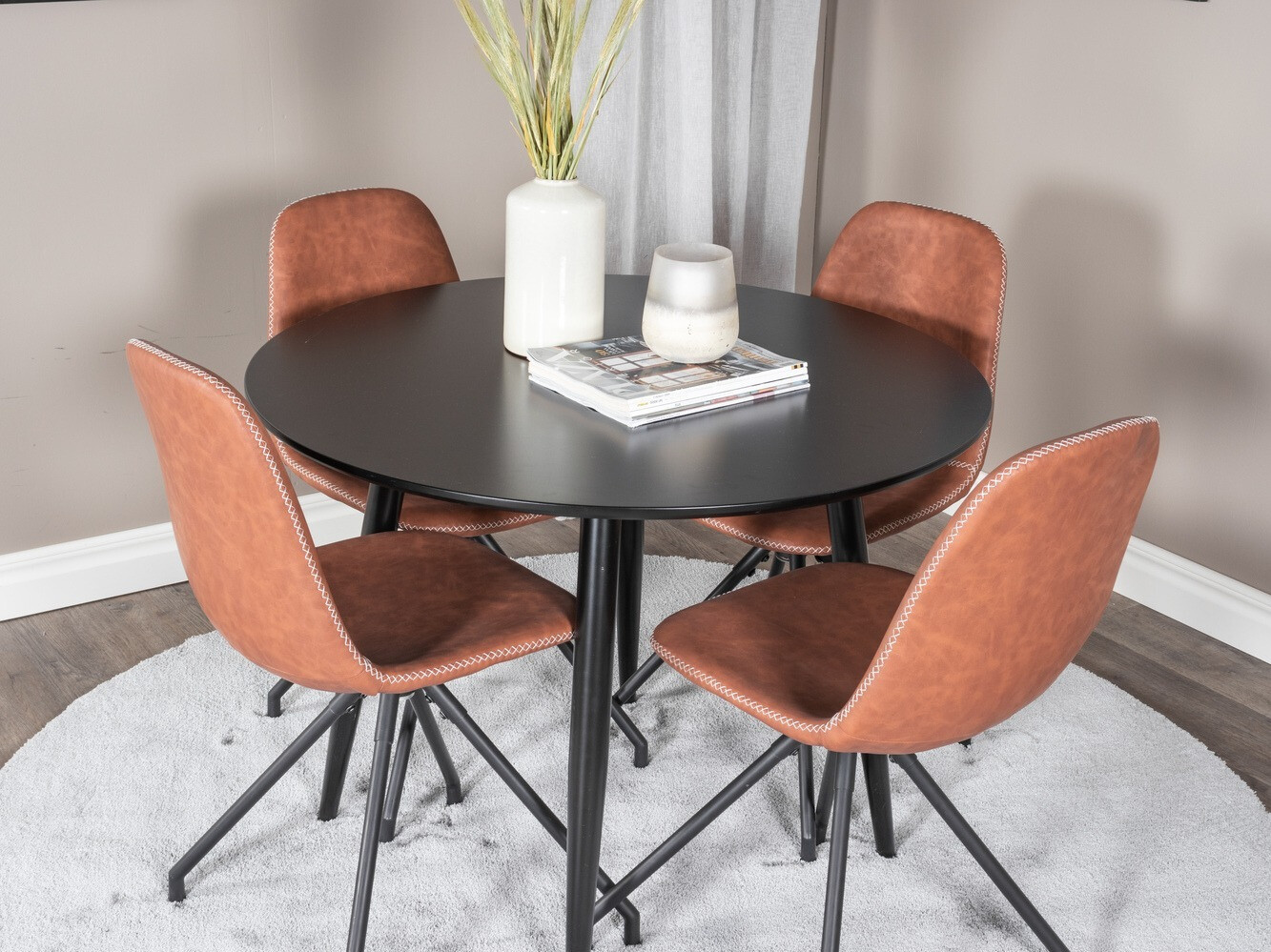 Conjunto de mesas y sillas para comedor Dallas 1274