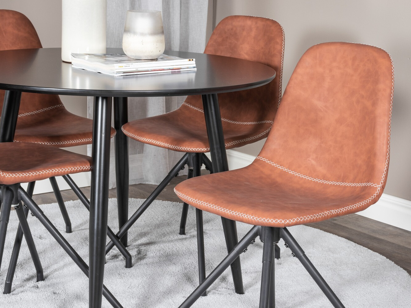 Conjunto de mesas y sillas para comedor Dallas 1274