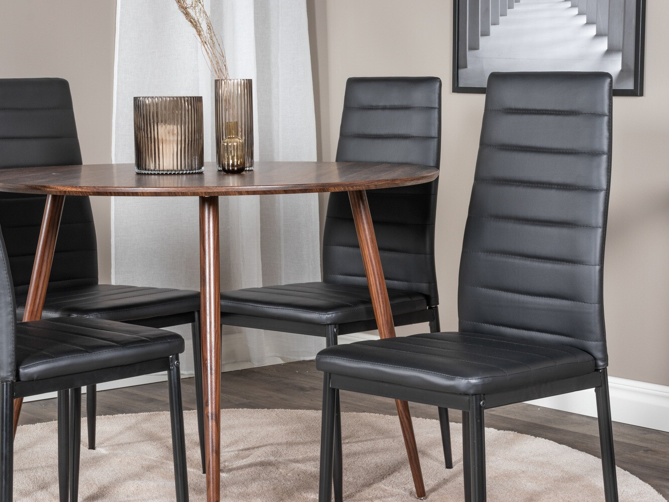 Conjunto de mesas y sillas para comedor Dallas 1550