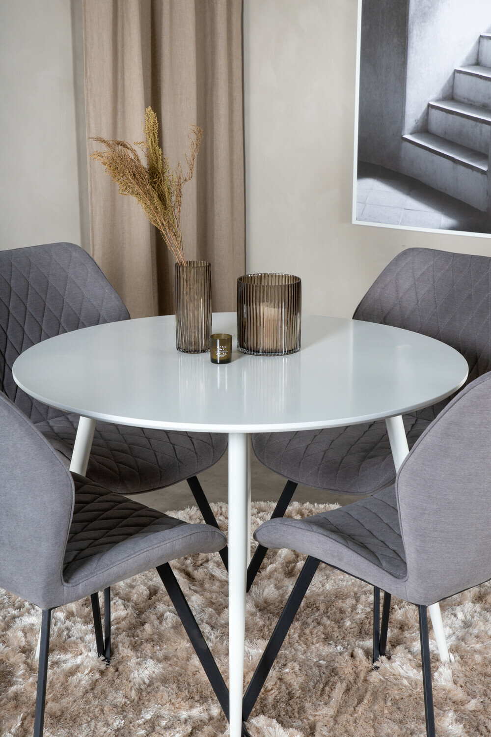 Conjunto de mesas y sillas para comedor Dallas 1749