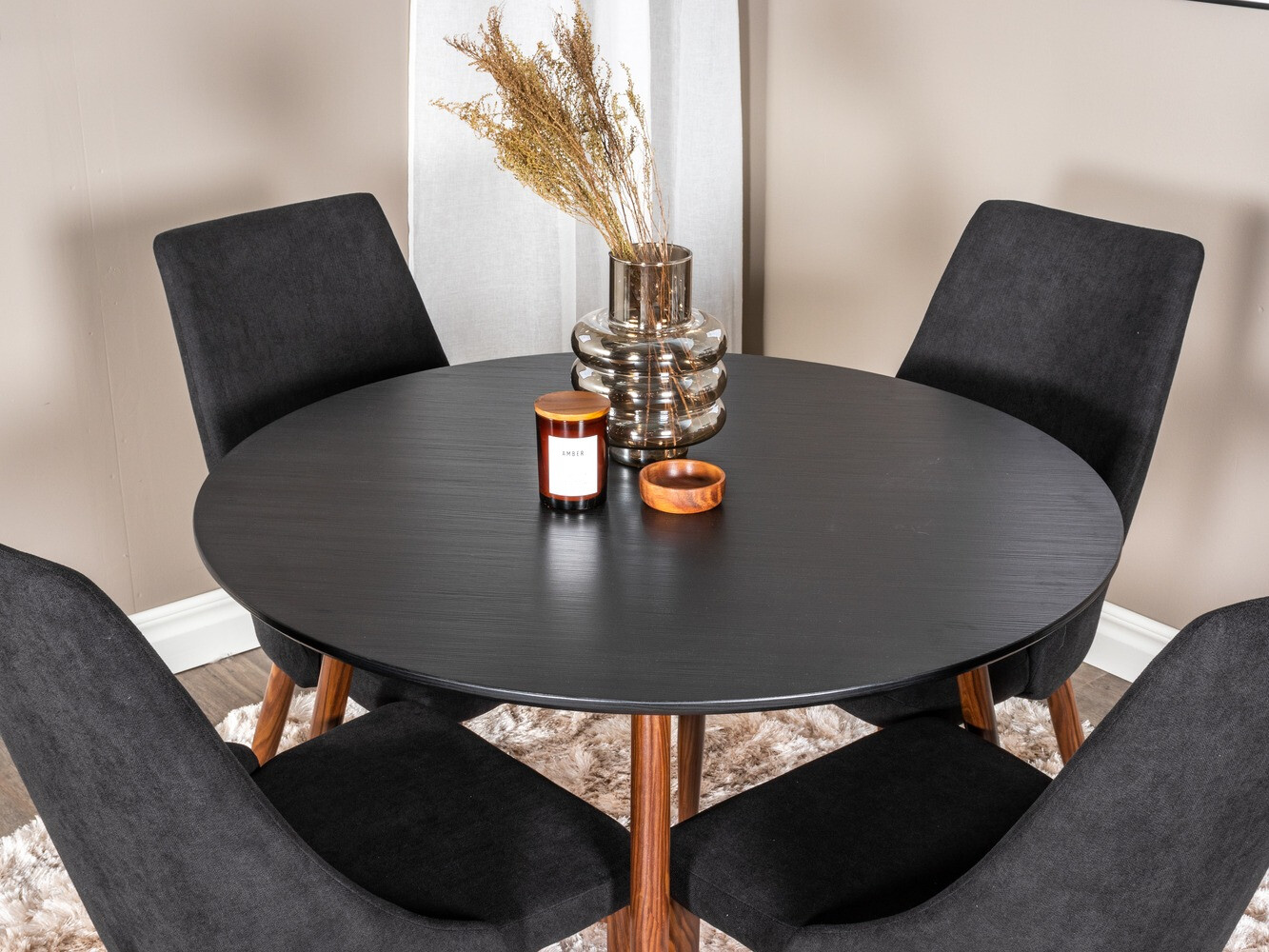 Conjunto de mesas y sillas para comedor Dallas 1862