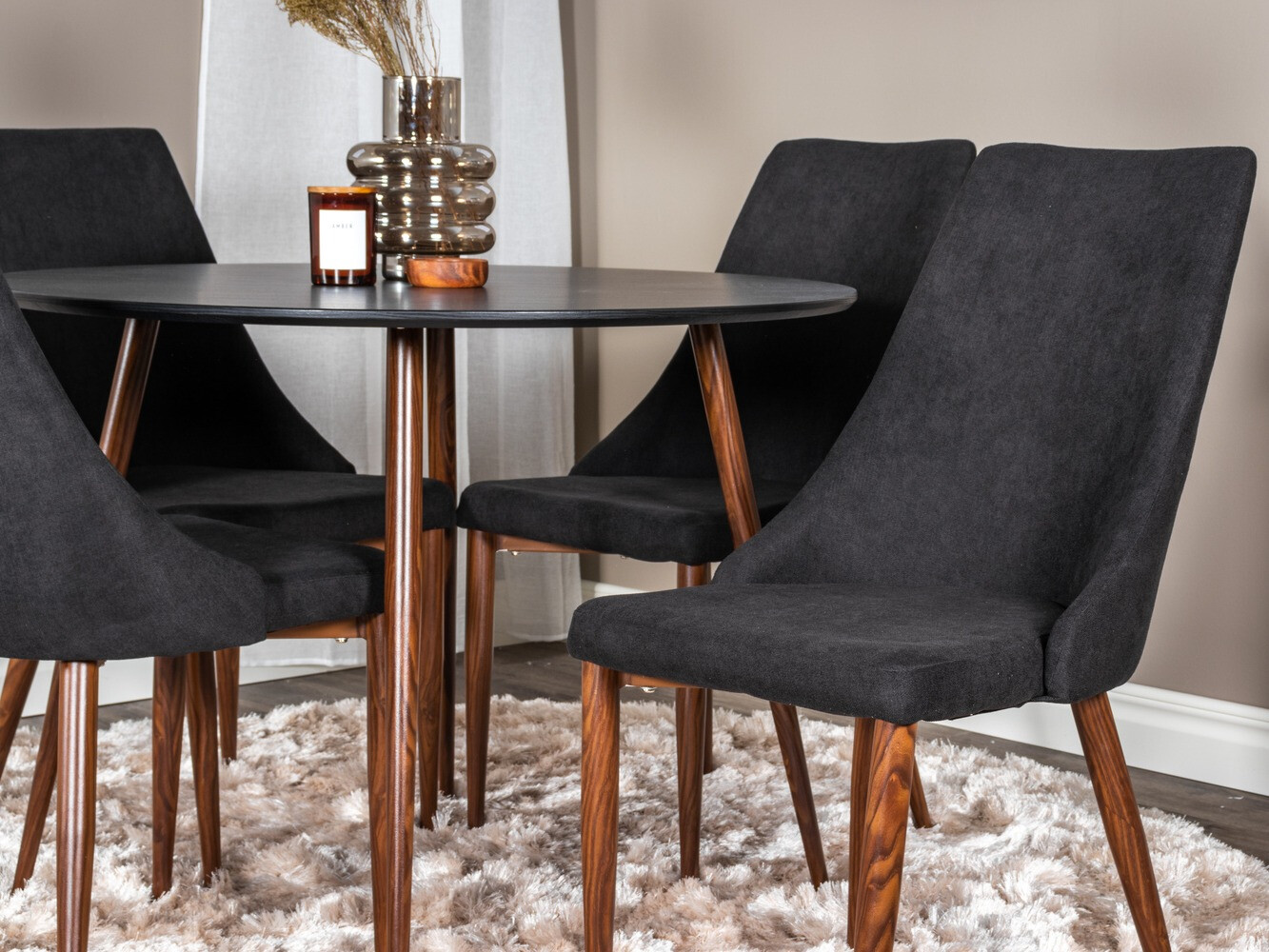 Conjunto de mesas y sillas para comedor Dallas 1862