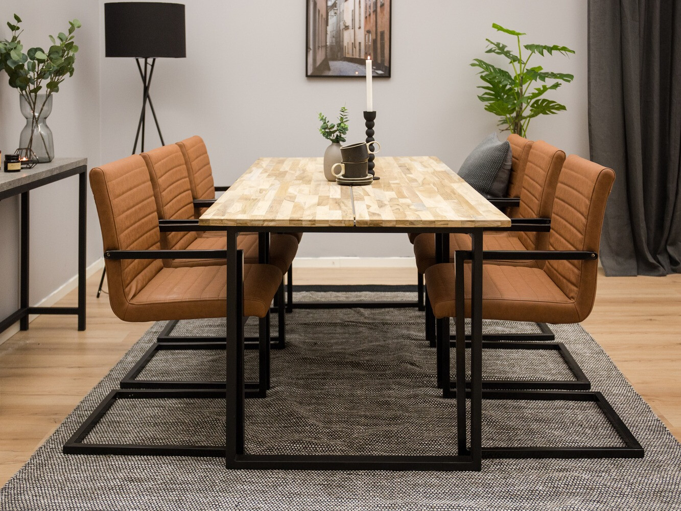 Conjunto de comedor Dallas 1649