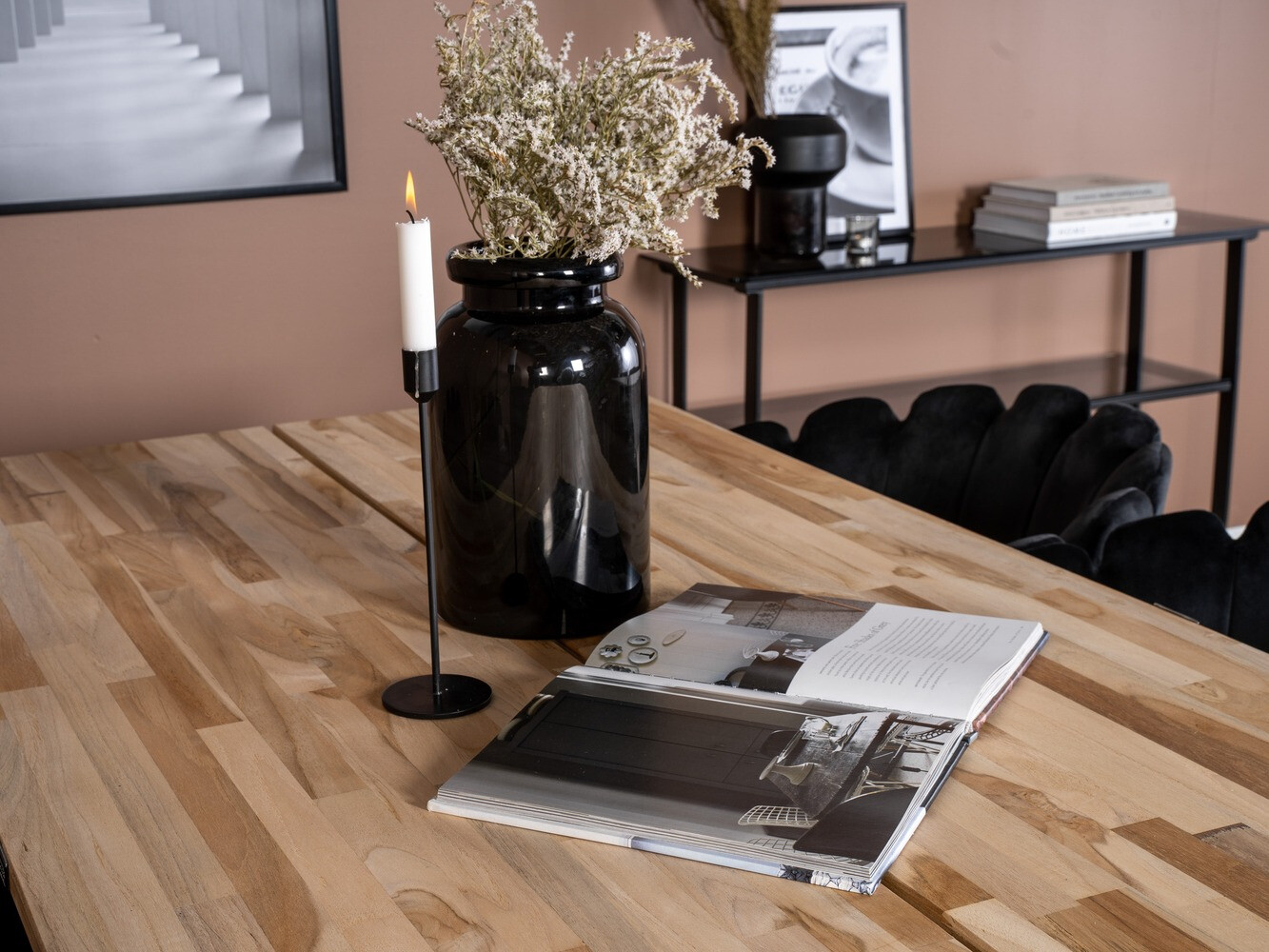 Conjunto de mesas y sillas para comedor Dallas 1740