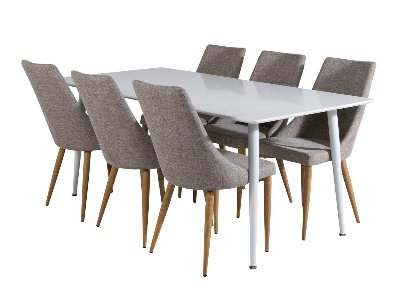 Conjunto de mesas y sillas para comedor Dallas 1834