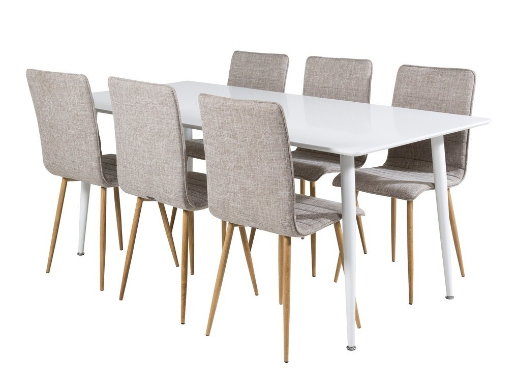 Conjunto de mesas y sillas para comedor Dallas 1910