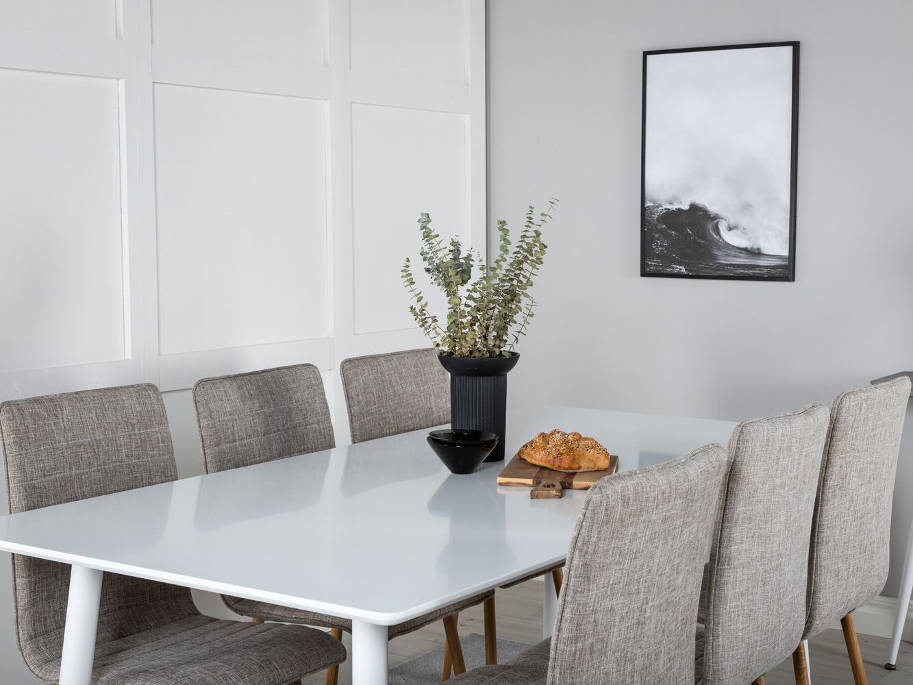 Conjunto de mesas y sillas para comedor Dallas 1910