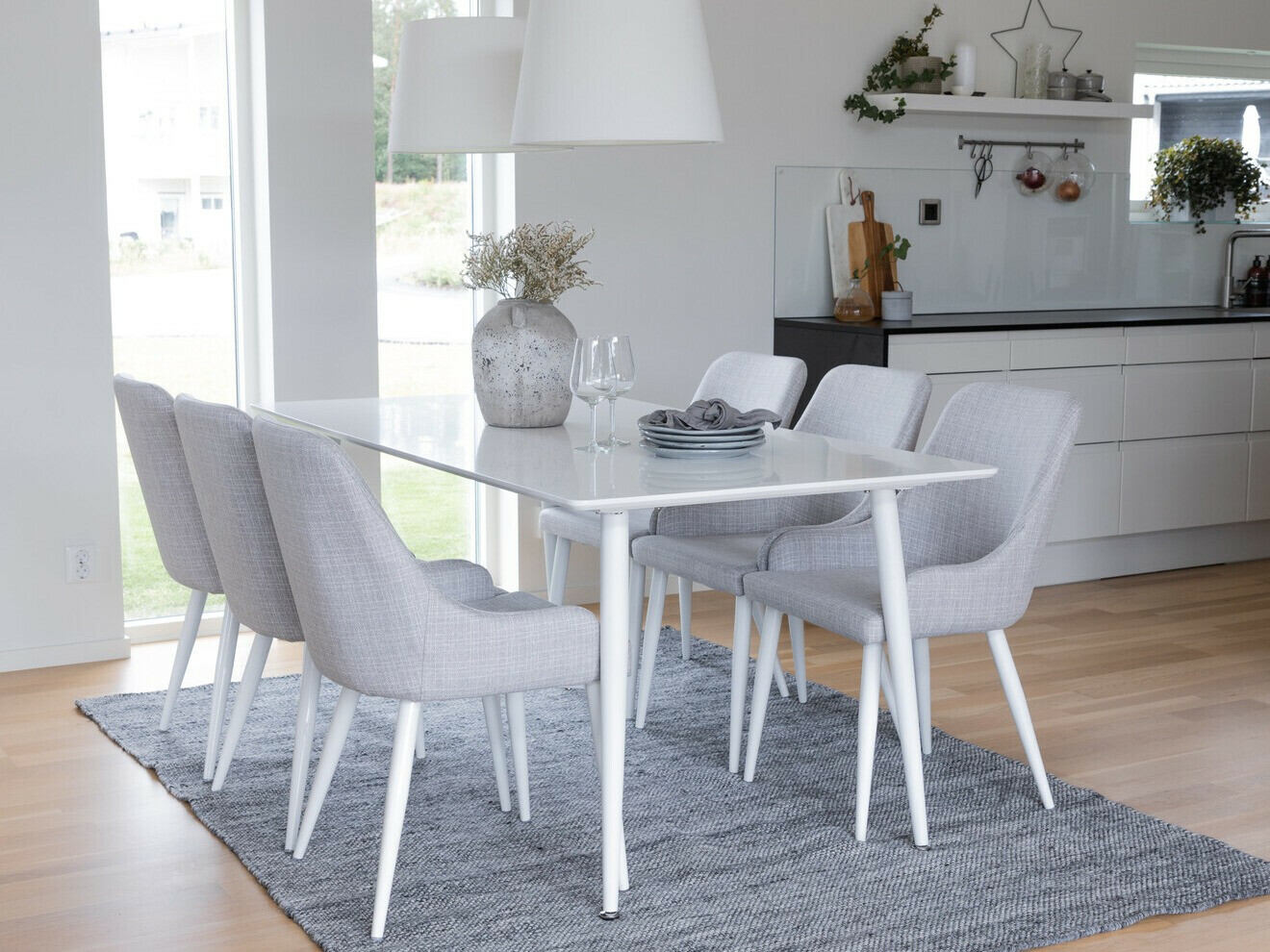 Conjunto de mesas y sillas para comedor Dallas 2459