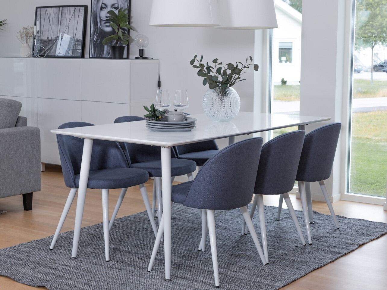 Conjunto de mesas y sillas para comedor Dallas 2460