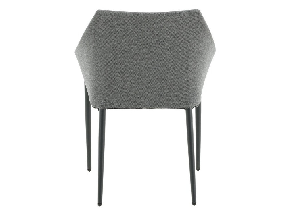 Silla para exterior Dallas 2563 (Negro + Gris)