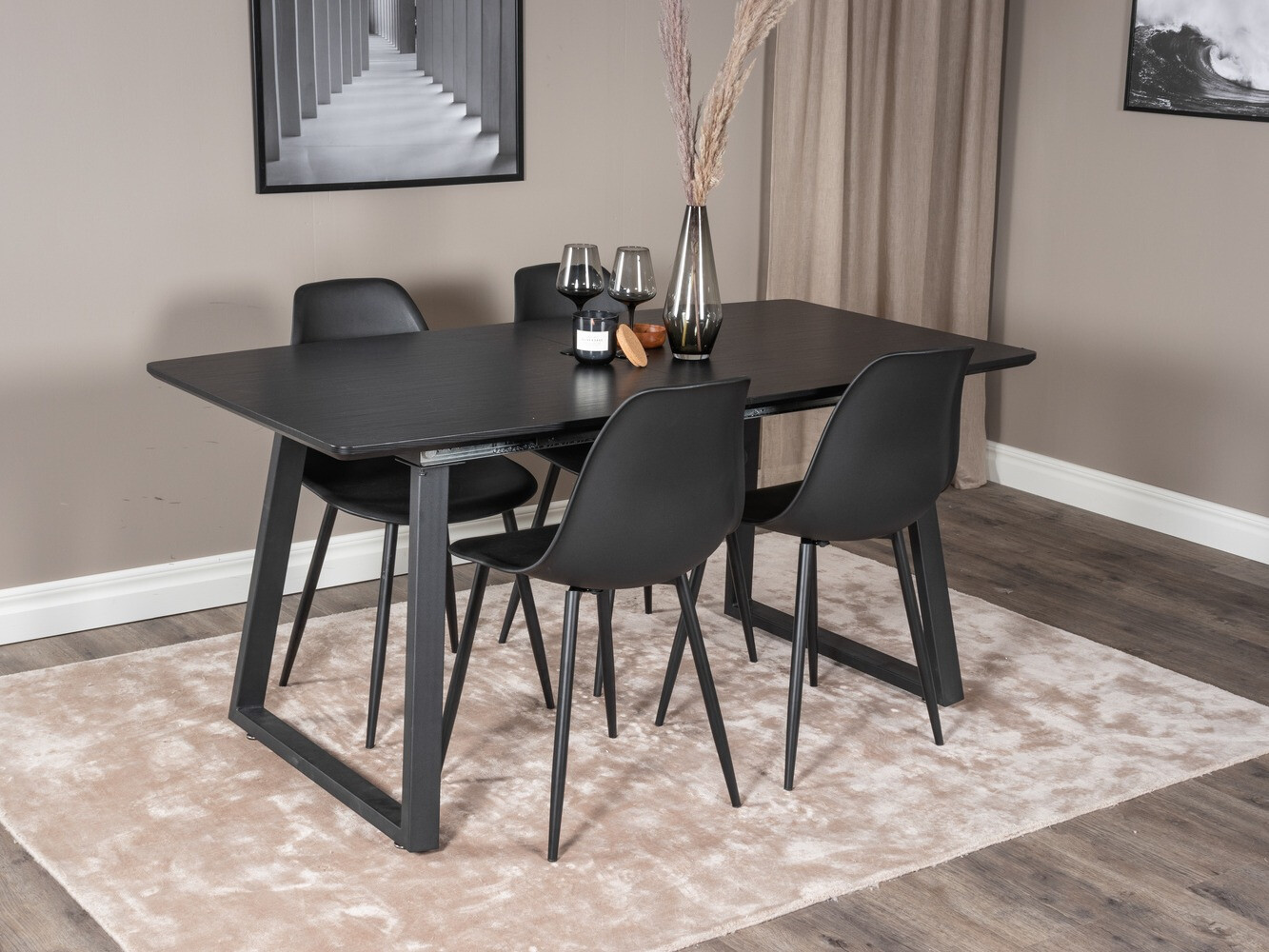 Conjunto de comedor Dallas 1984