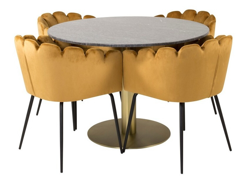 Conjunto de mesas y sillas para comedor Dallas 1206