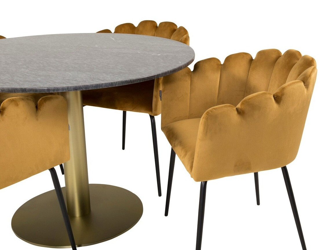 Conjunto de mesas y sillas para comedor Dallas 1206