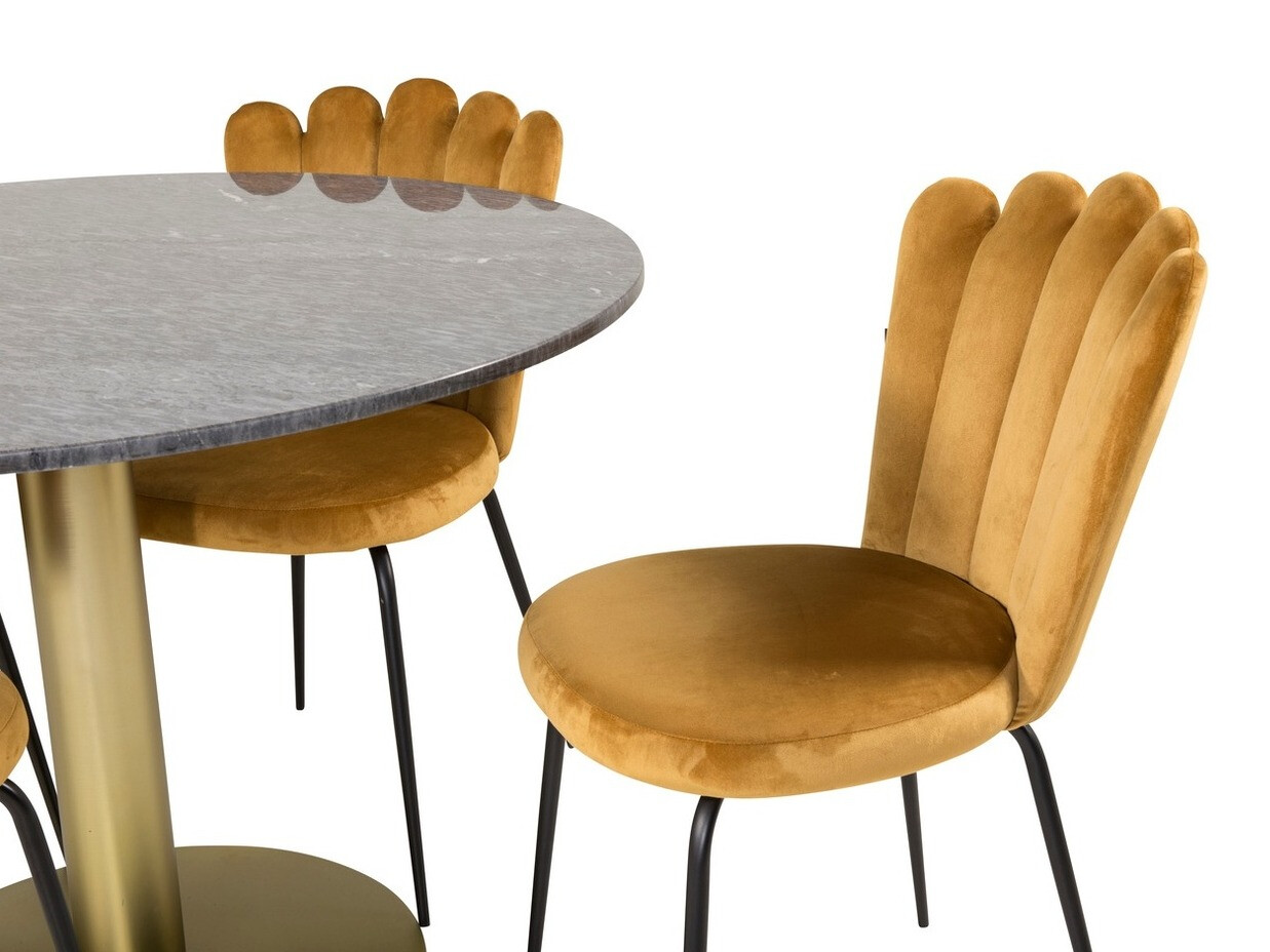 Conjunto de mesas y sillas para comedor Dallas 1207