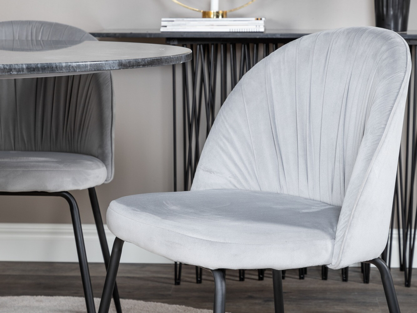 Conjunto de mesas y sillas para comedor Dallas 1213