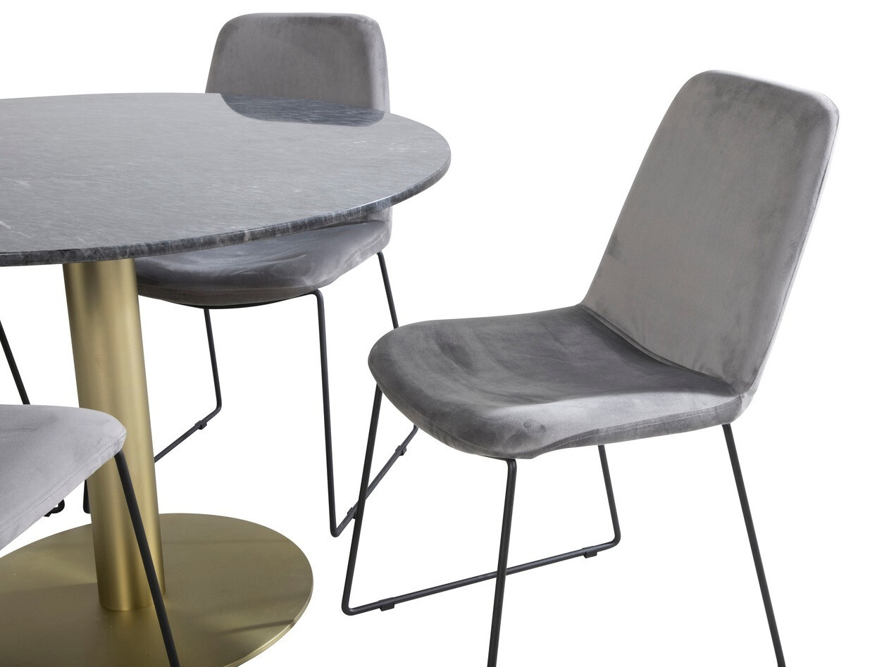 Conjunto de mesas y sillas para comedor Dallas 1217