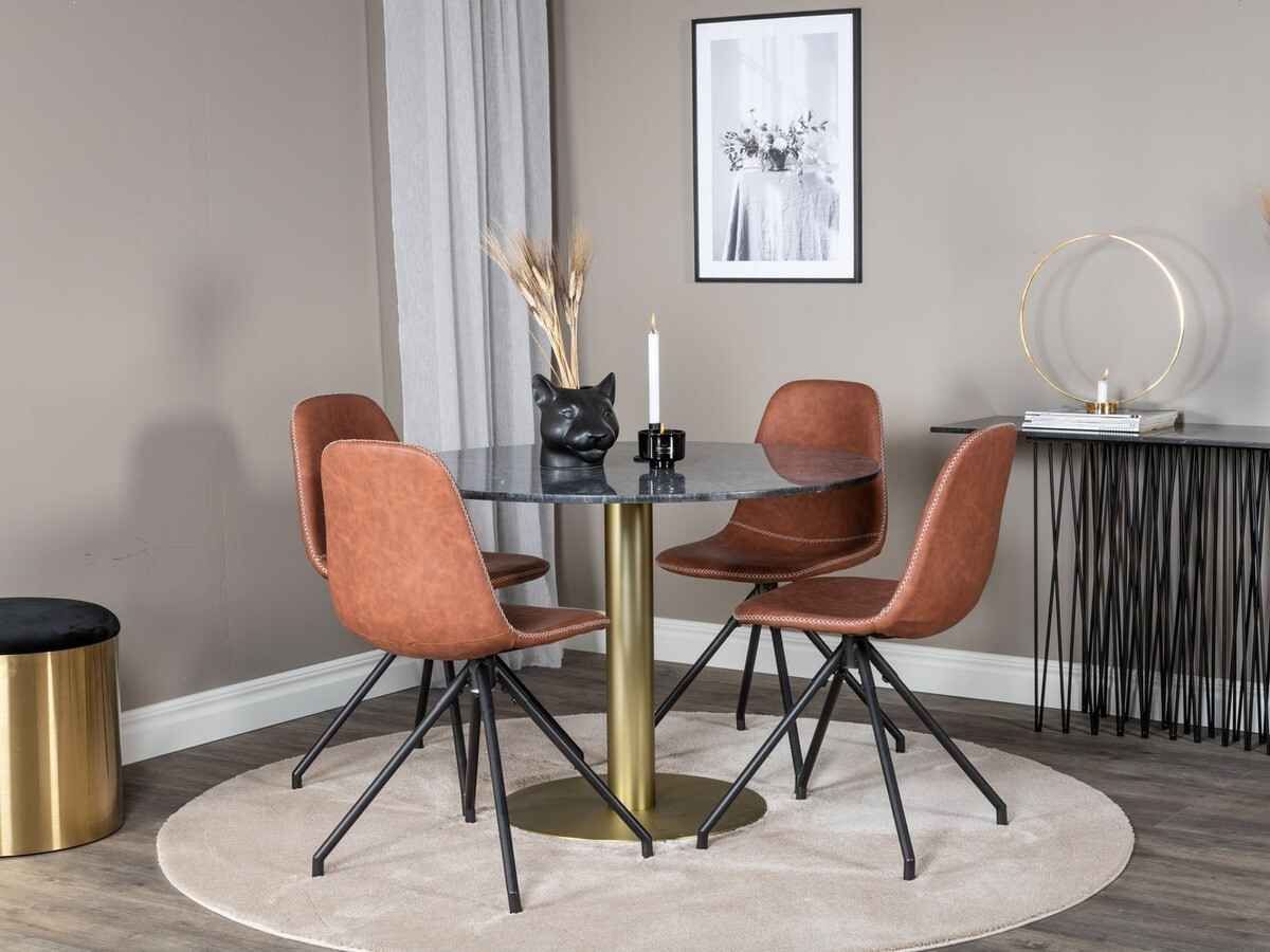 Conjunto de mesas y sillas para comedor Dallas 1218