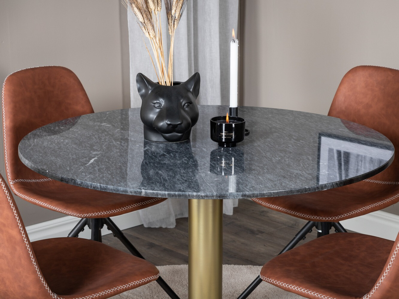 Conjunto de mesas y sillas para comedor Dallas 1218