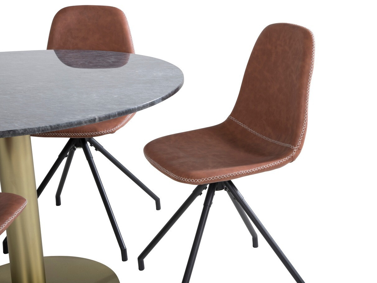 Conjunto de mesas y sillas para comedor Dallas 1218