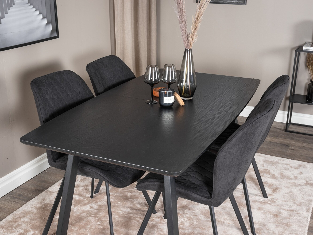 Conjunto de mesas y sillas para comedor Dallas 1997