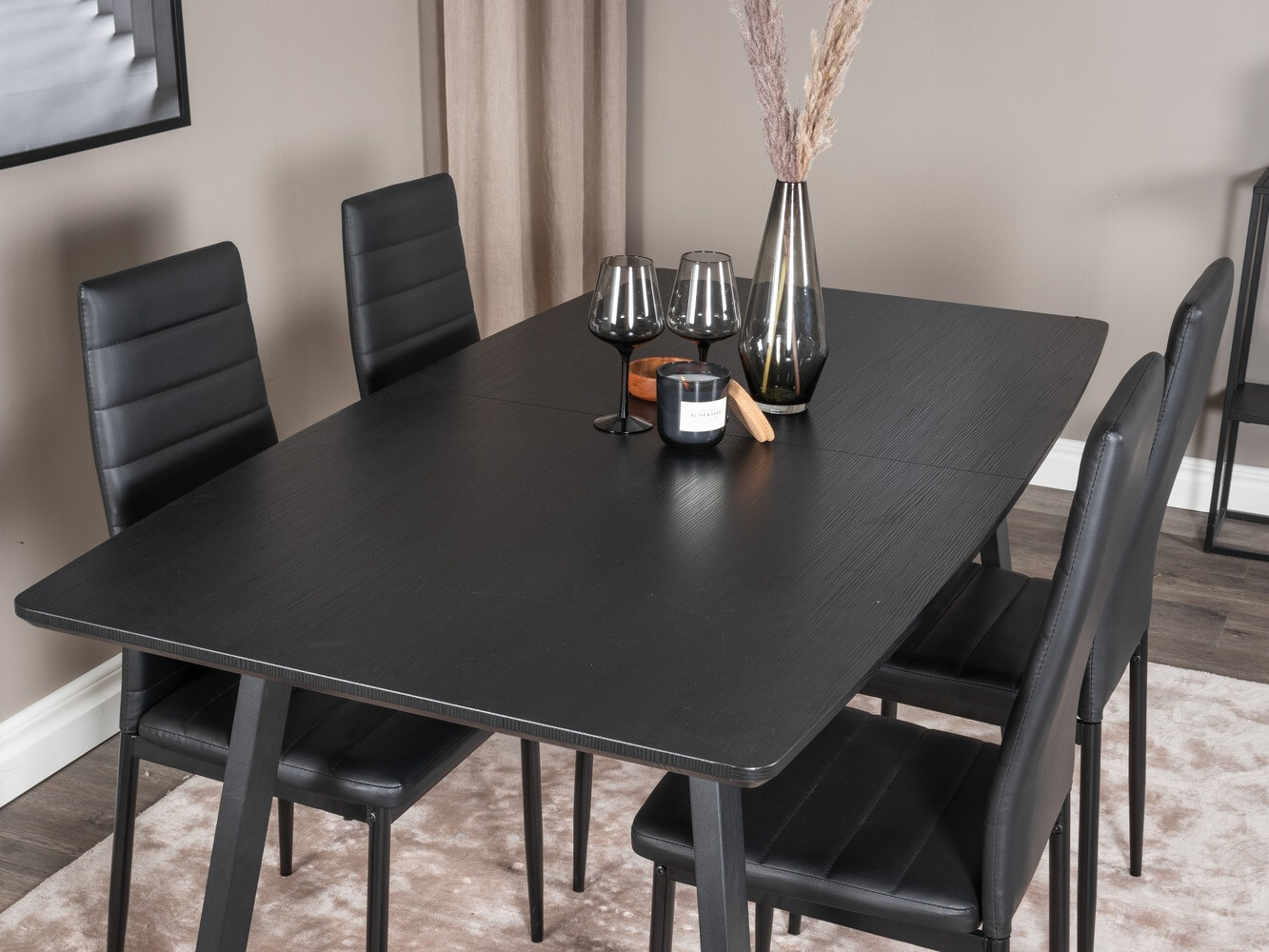 Conjunto de mesas y sillas para comedor Dallas 1999
