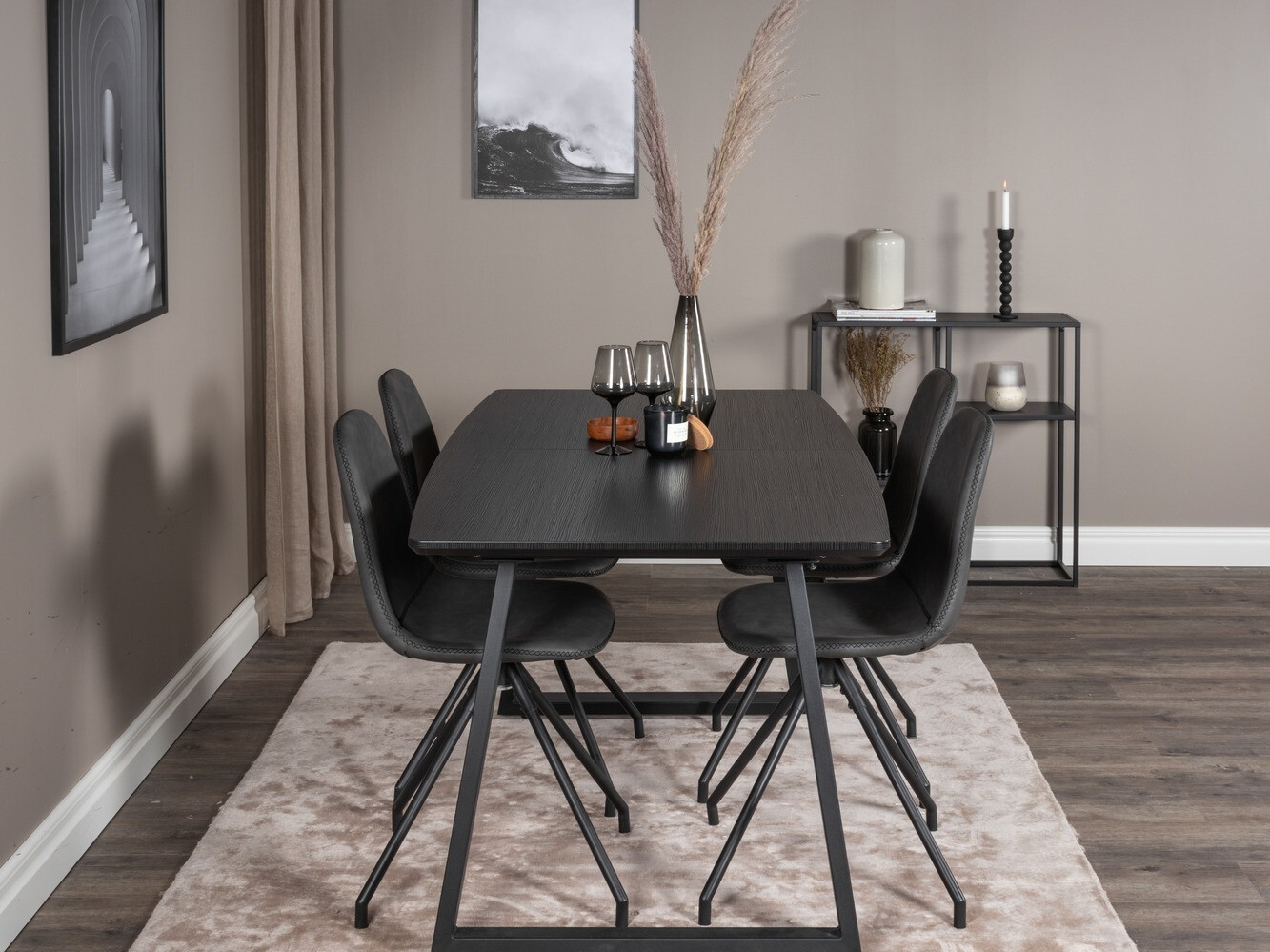 Conjunto de mesas y sillas para comedor Dallas 2004