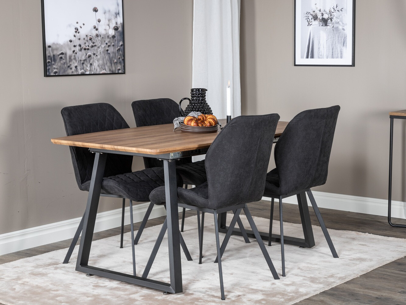 Conjunto de mesas y sillas para comedor Dallas 321