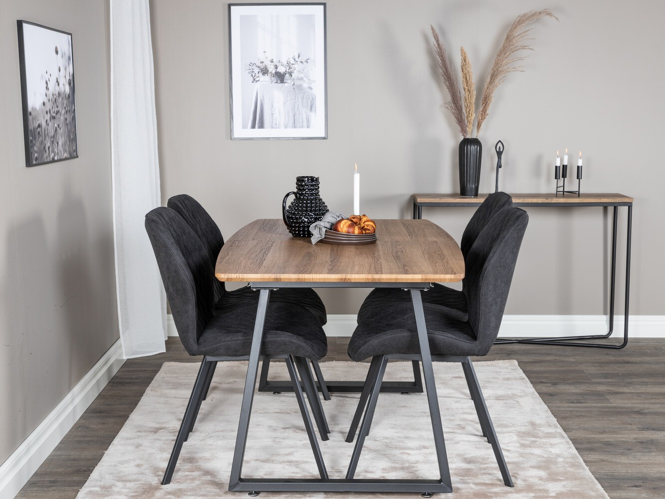 Conjunto de mesas y sillas para comedor Dallas 321