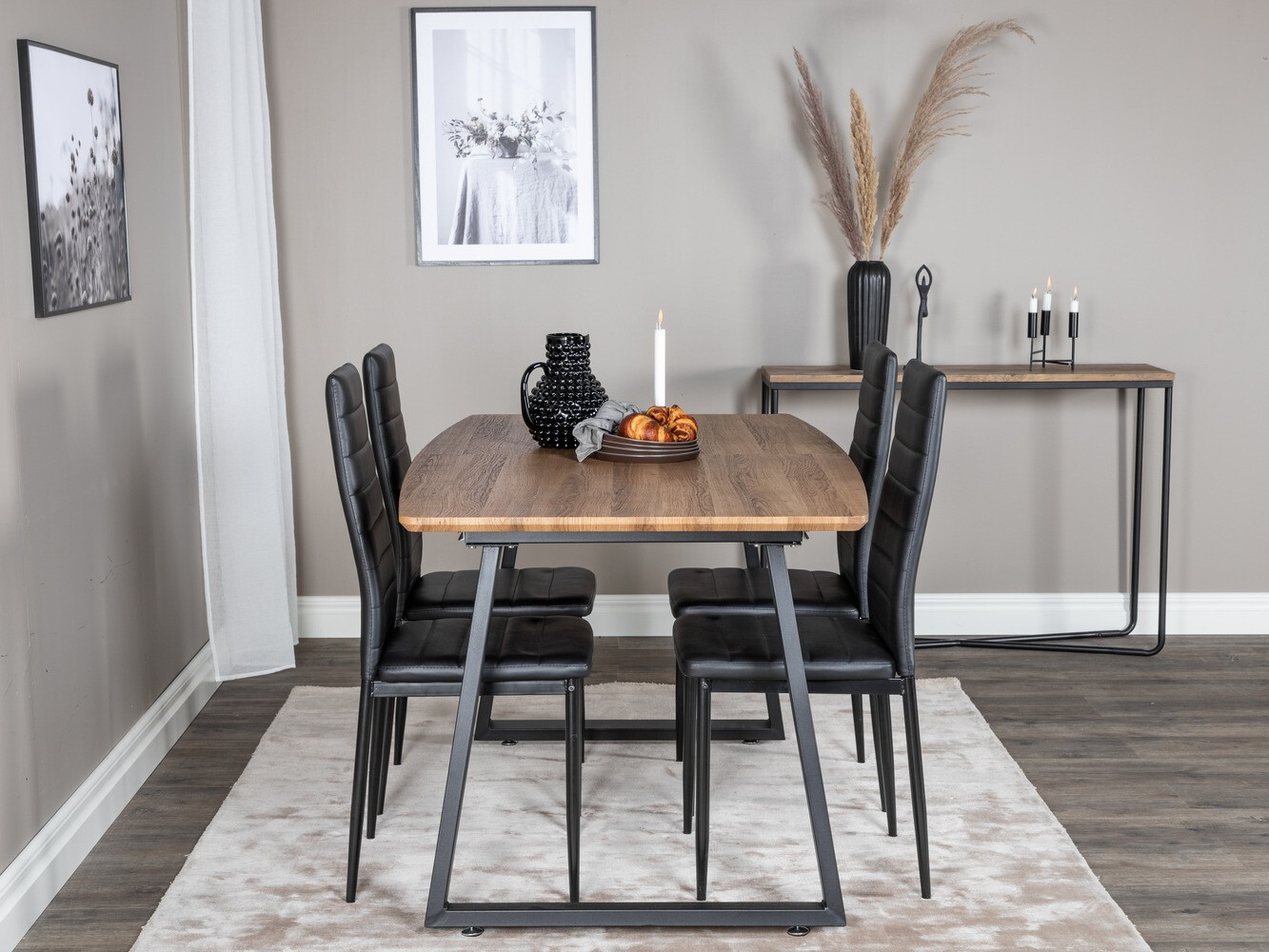 Conjunto de mesas y sillas para comedor Dallas 322