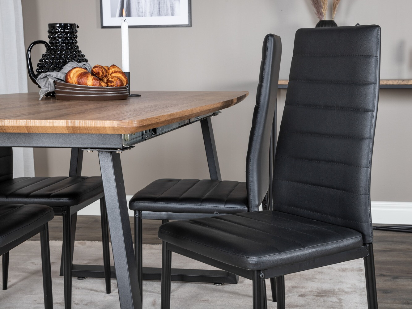 Conjunto de mesas y sillas para comedor Dallas 322