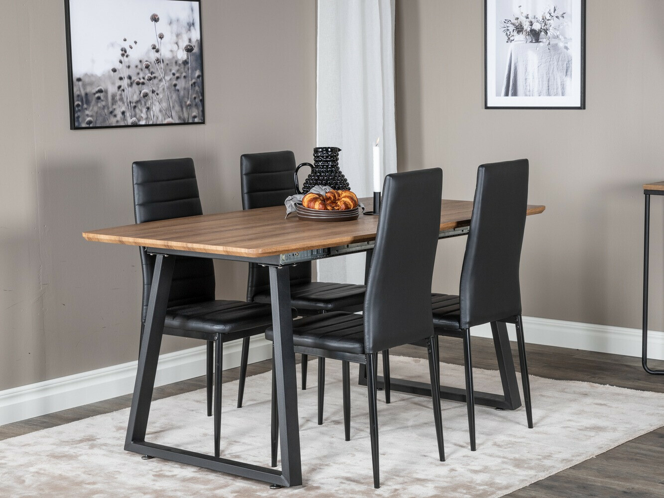 Conjunto de mesas y sillas para comedor Dallas 322