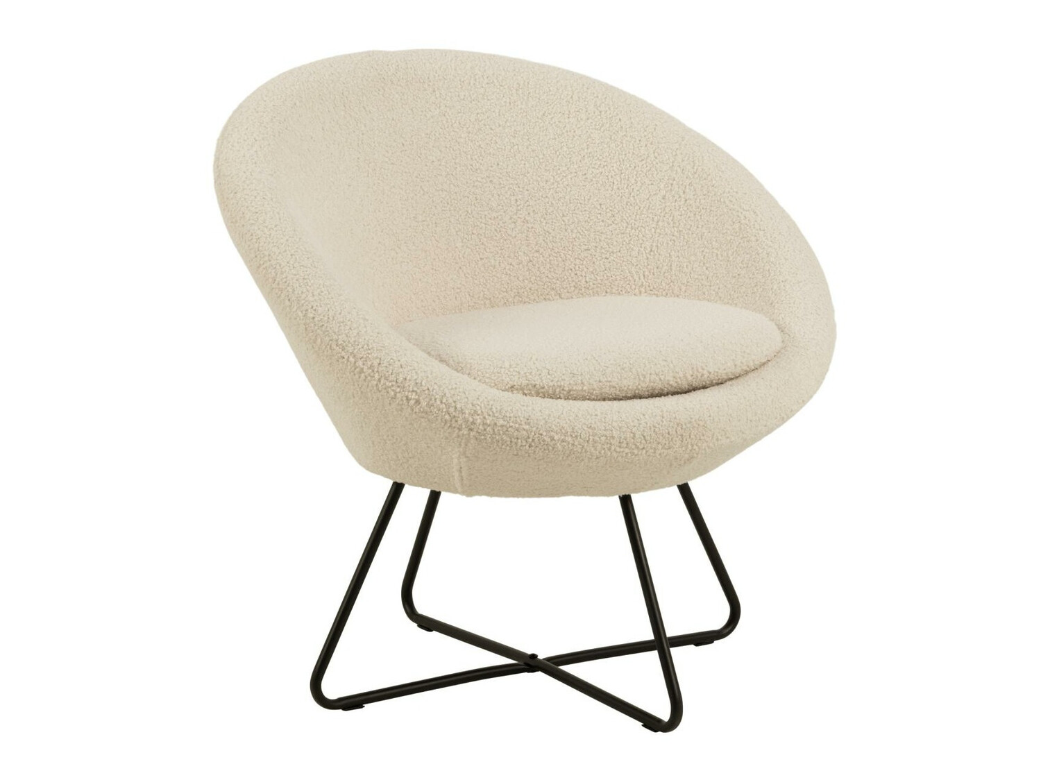 Sillón Norsica 245 (Crema + Negro)