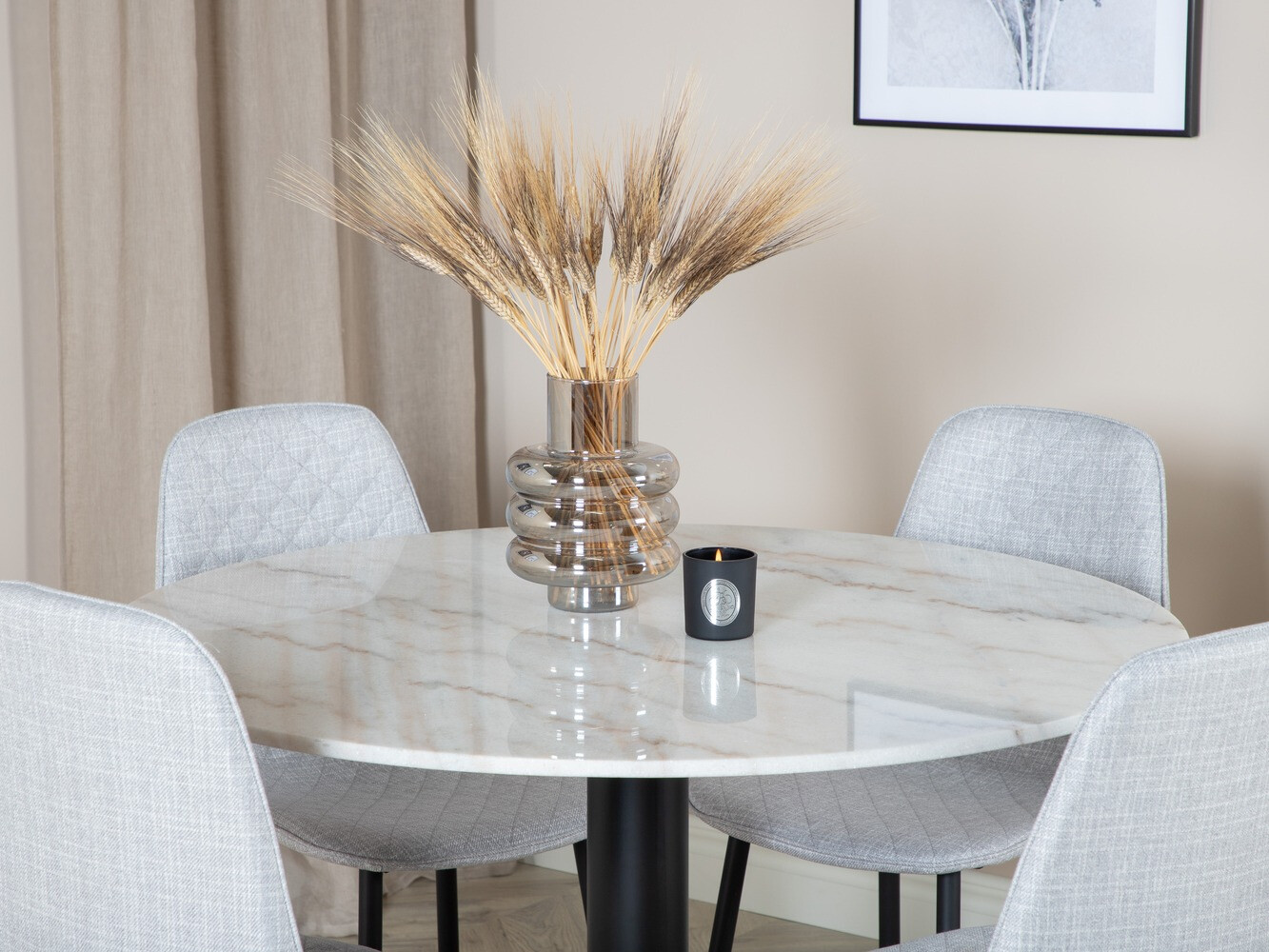 Conjunto de mesas y sillas para comedor Dallas 1301