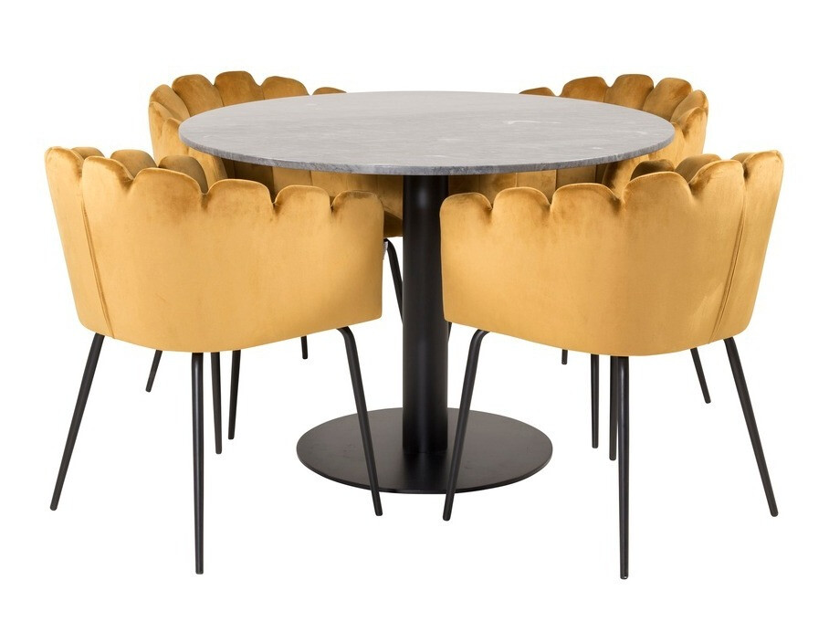 Conjunto de mesas y sillas para comedor Dallas 1597