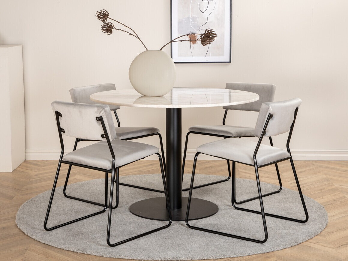 Conjunto de mesas y sillas para comedor Dallas 2587