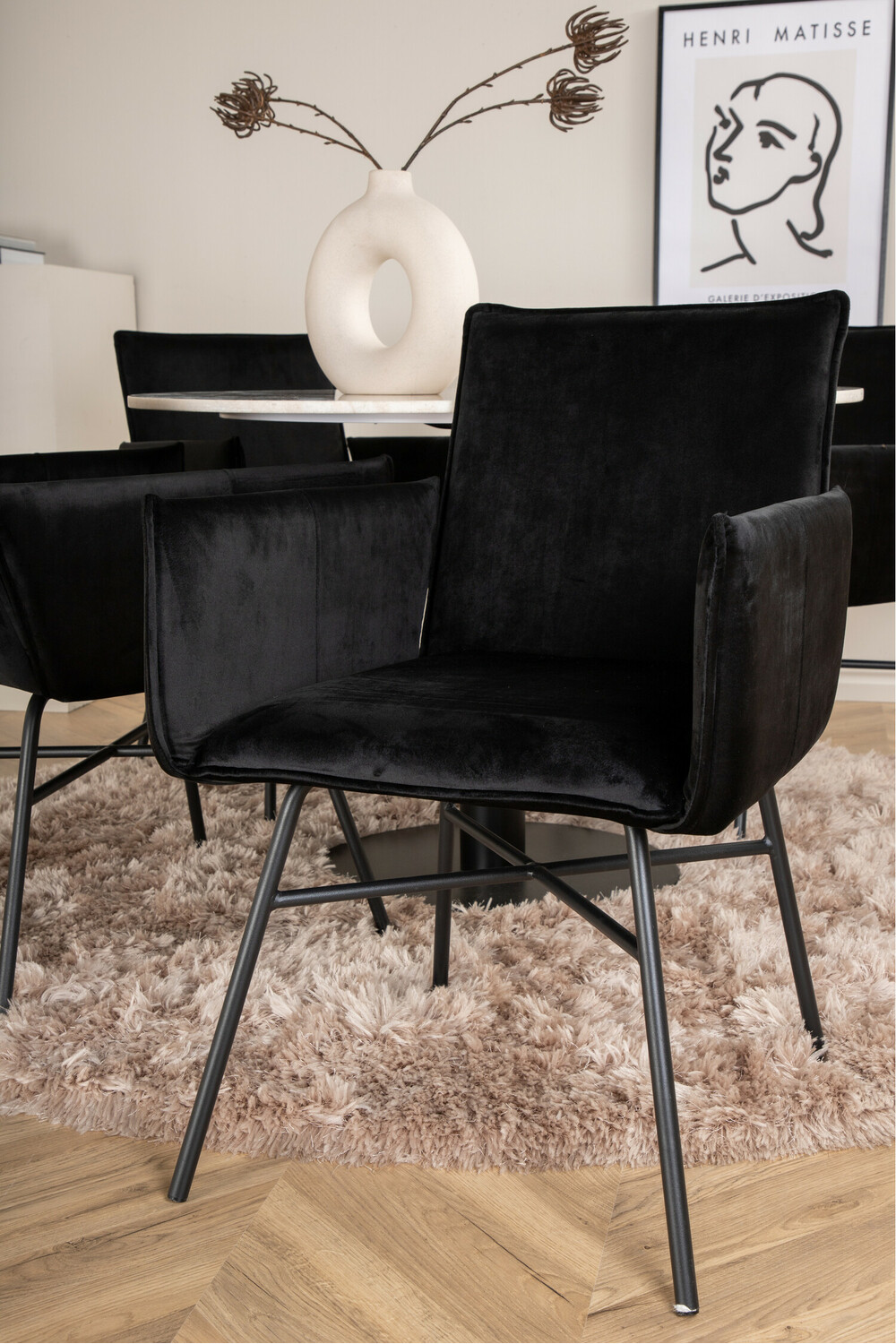 Conjunto de mesas y sillas para comedor Dallas 2589