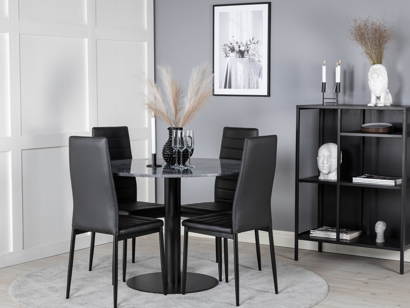 Conjunto de mesas y sillas para comedor Dallas 2626