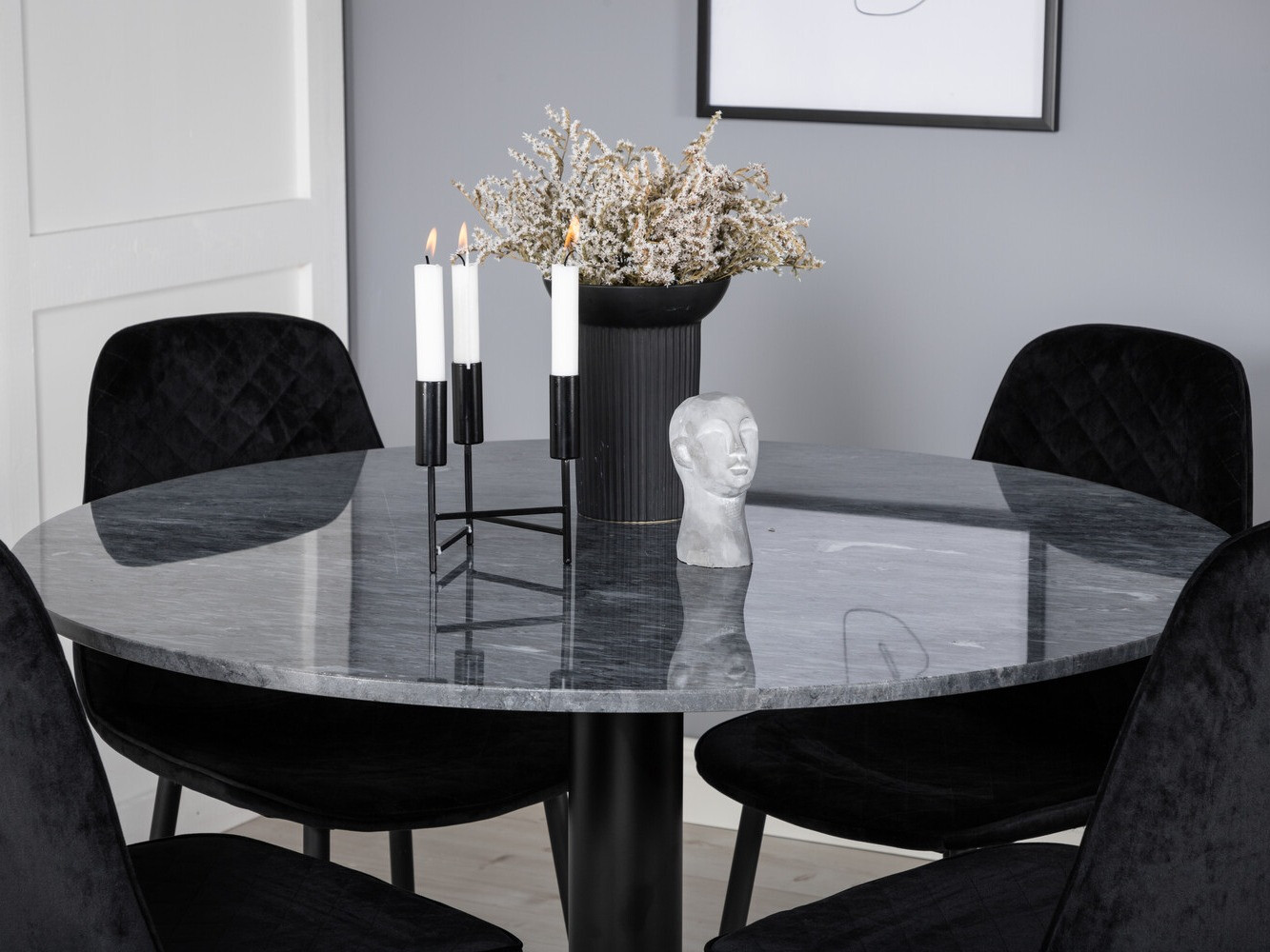 Conjunto de mesas y sillas para comedor Dallas 2666