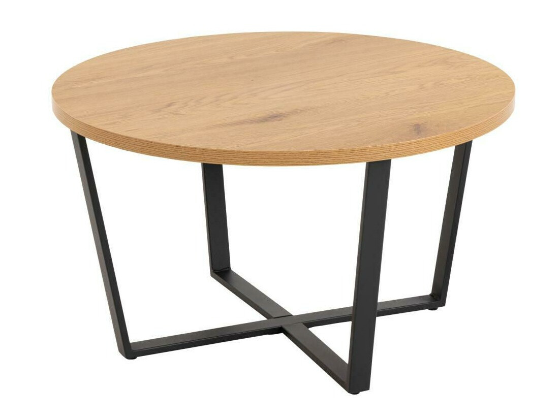 Mesa de centro Norsica 321 (Roble salvaje + Negro)