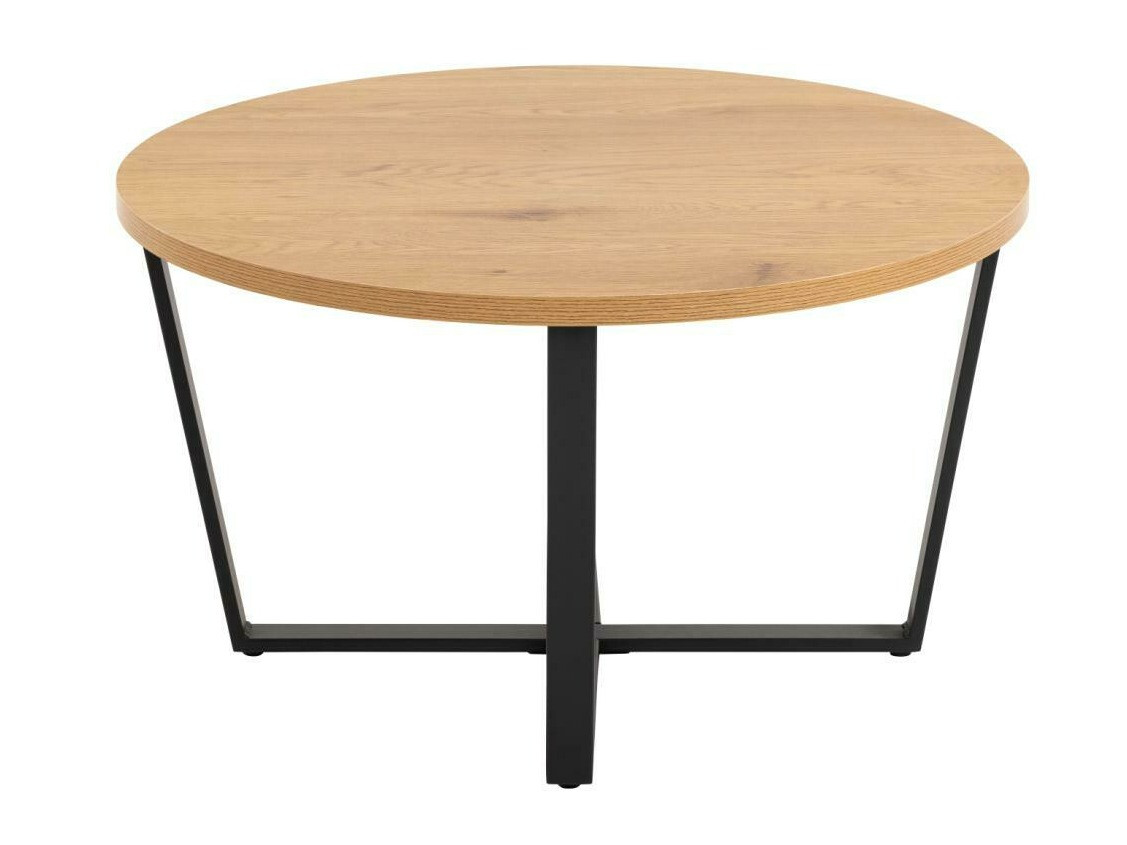 Mesa de centro Norsica 321 (Roble salvaje + Negro)