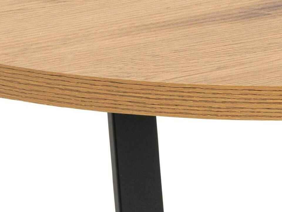 Mesa de centro Norsica 321 (Roble salvaje + Negro)