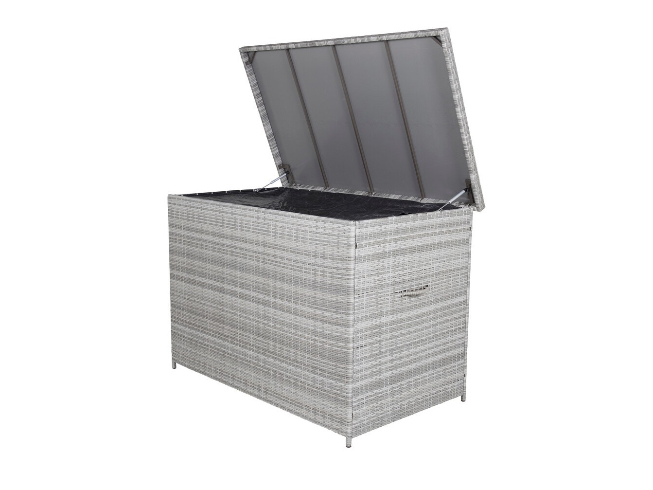 Caja de almacenamiento para exterior Dallas 804 (Gris)