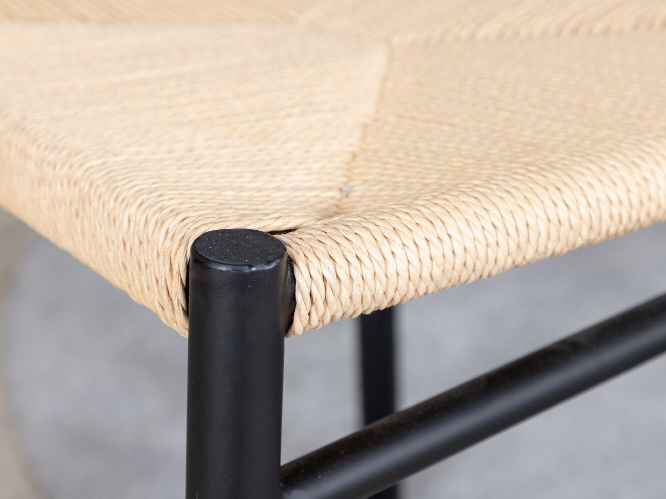 Conjunto de comedor Dallas 1137 (Luminoso madera + Negro)