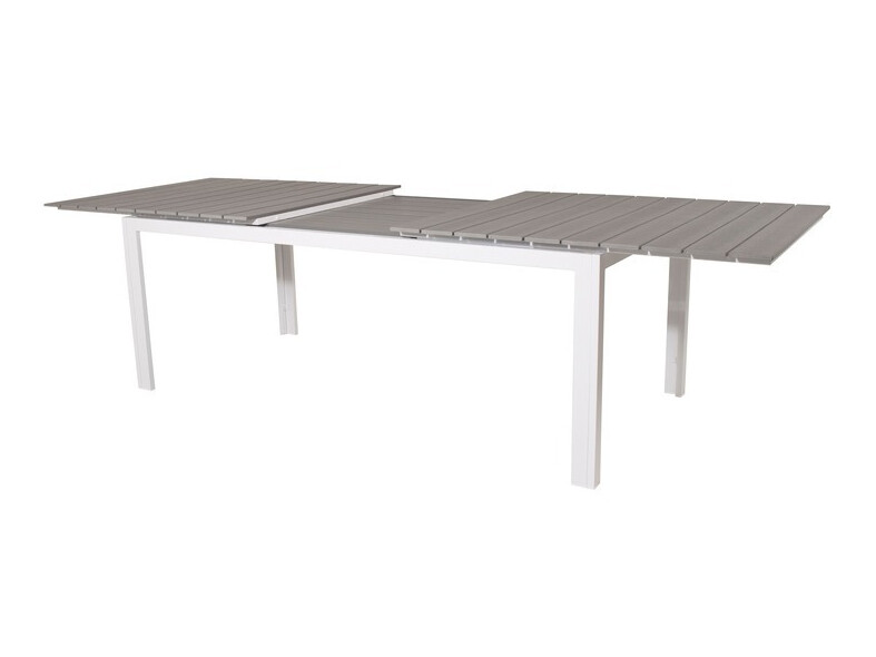 Mesa para exterior Dallas 668 (Gris + Blanco)